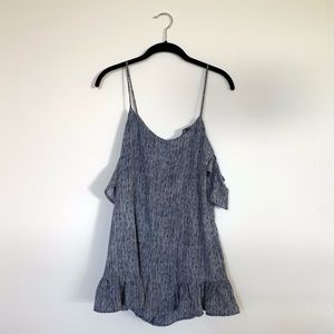 Mango stripped romper shorts